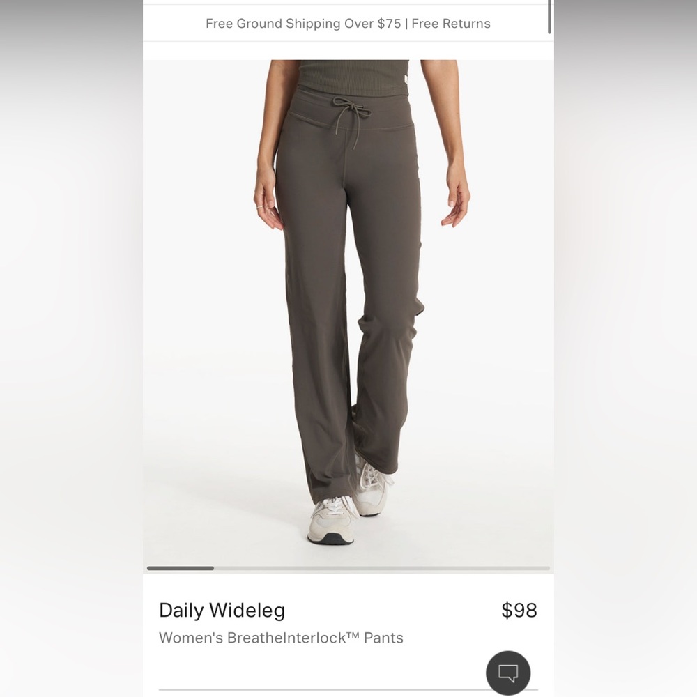 Vuori Daily Wideleg - oregano